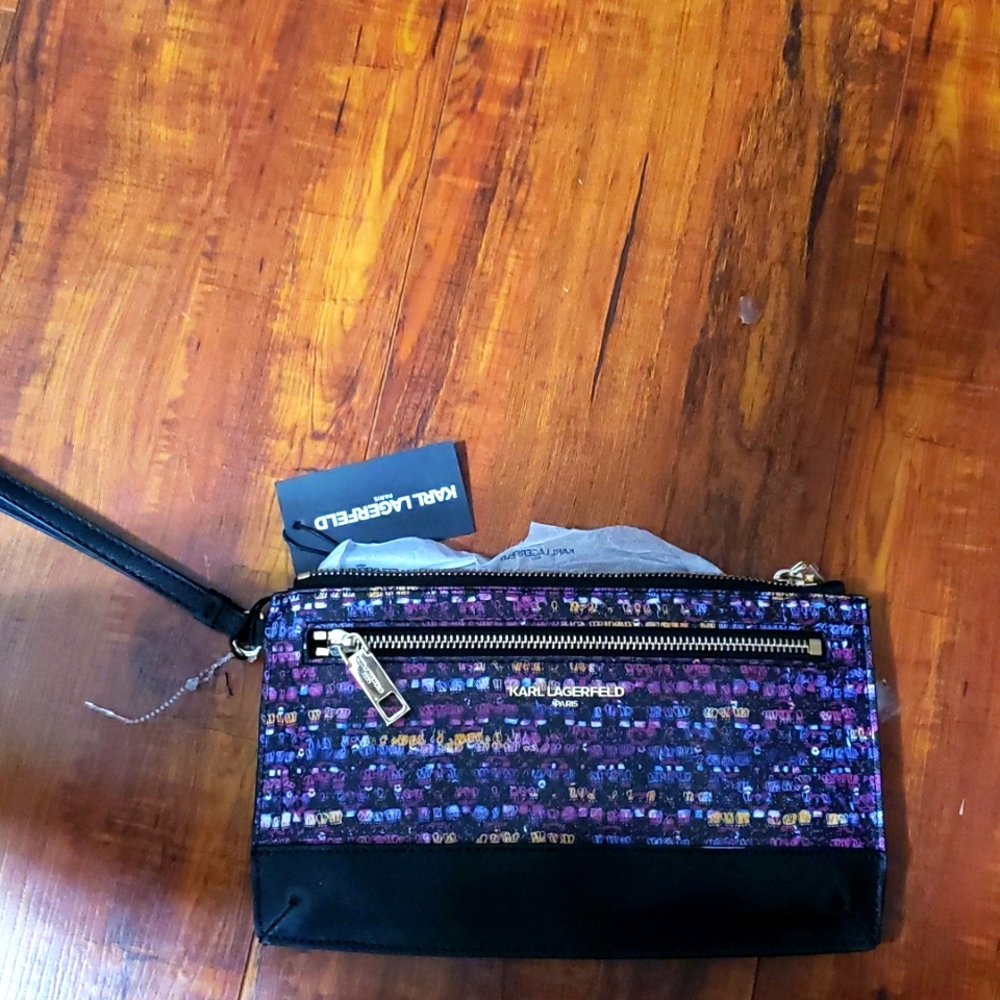 Karl Lagerfeld Large Wrislet Pouch